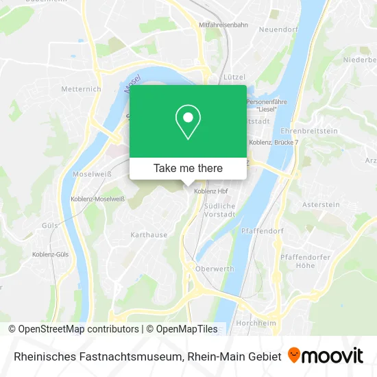 Rheinisches Fastnachtsmuseum map