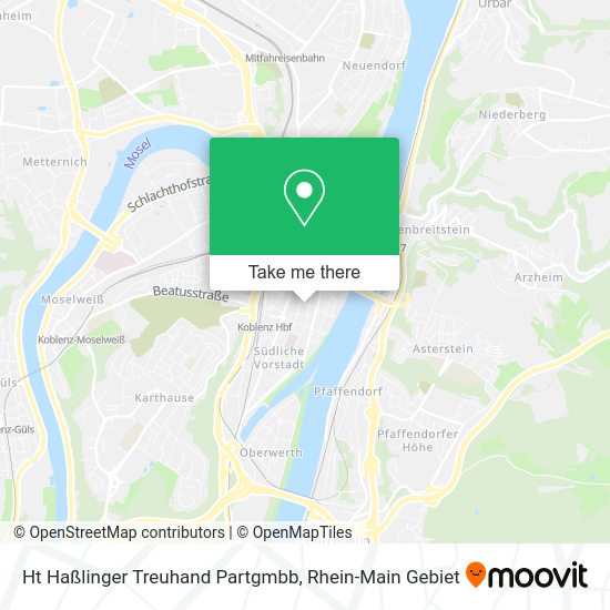 Ht Haßlinger Treuhand Partgmbb map