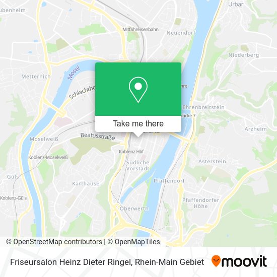 Карта Friseursalon Heinz Dieter Ringel