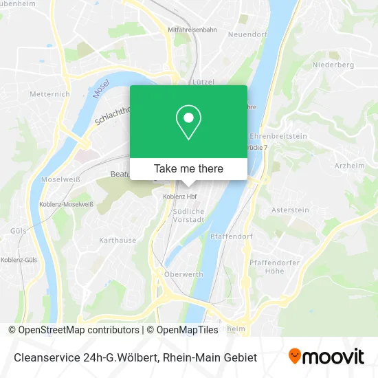 Карта Cleanservice 24h-G.Wölbert