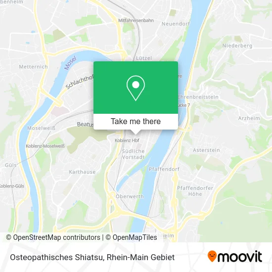 Карта Osteopathisches Shiatsu