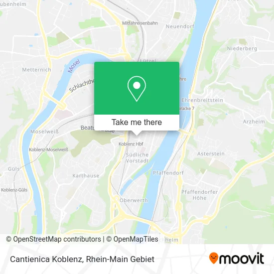 Карта Cantienica Koblenz