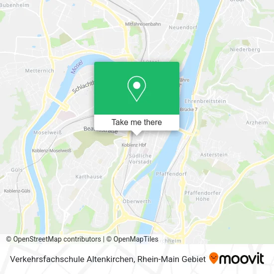 Карта Verkehrsfachschule Altenkirchen