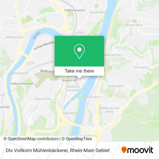 Карта Dls Vollkorn Mühlenbäckerei