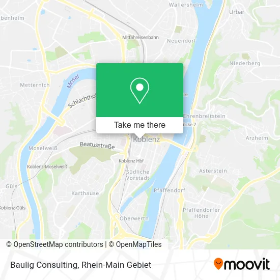 Карта Baulig Consulting