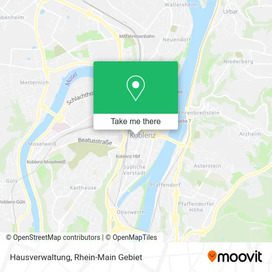 Карта Hausverwaltung