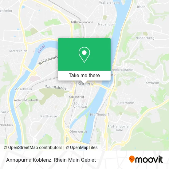 Карта Annapurna Koblenz
