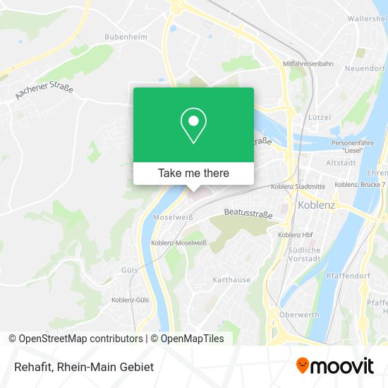 Карта Rehafit