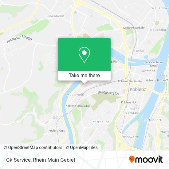 Карта Gk Service