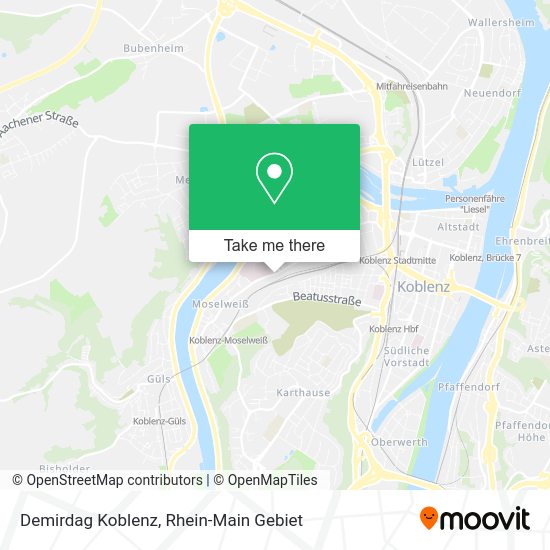 Карта Demirdag Koblenz