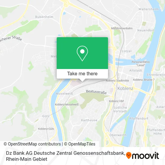 Карта Dz Bank AG Deutsche Zentral Genossenschaftsbank