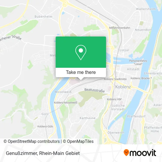 Карта Genußzimmer