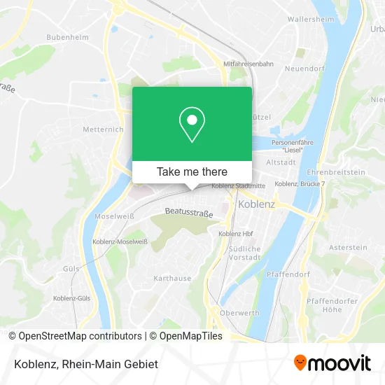 Карта Koblenz