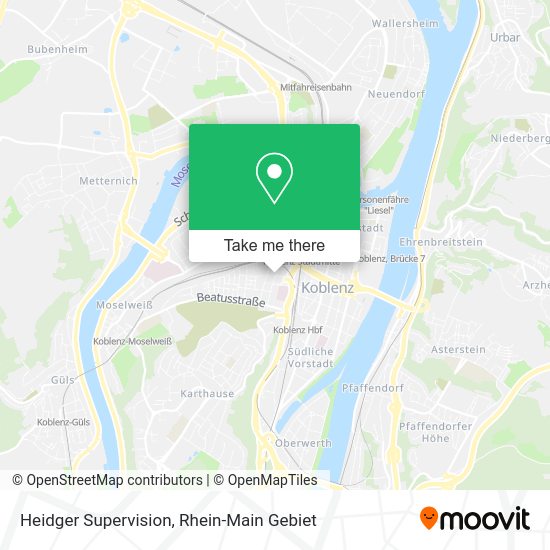 Карта Heidger Supervision