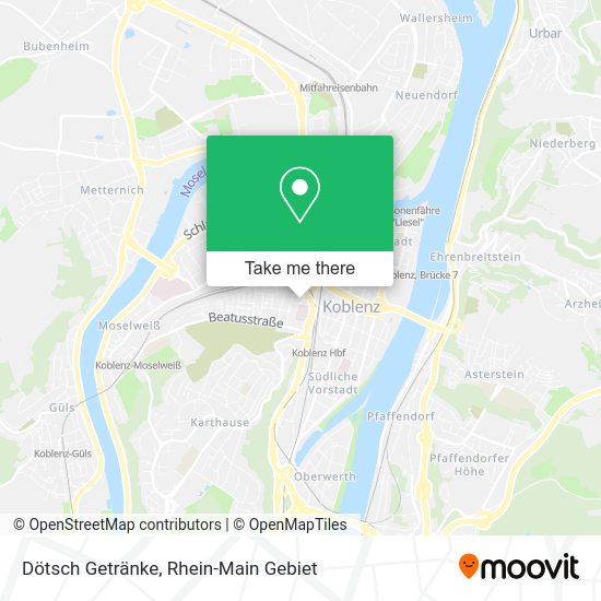 Карта Dötsch Getränke