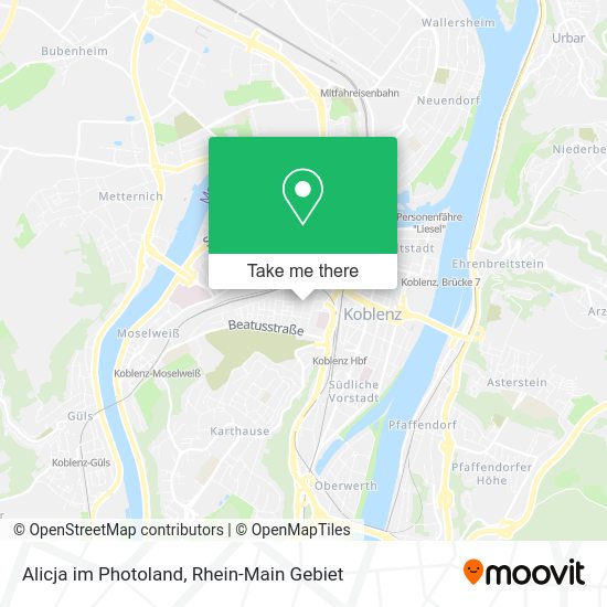 Карта Alicja im Photoland