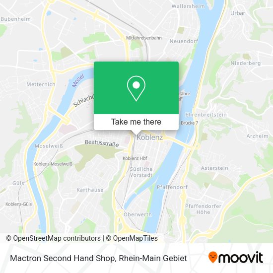 Карта Mactron Second Hand Shop