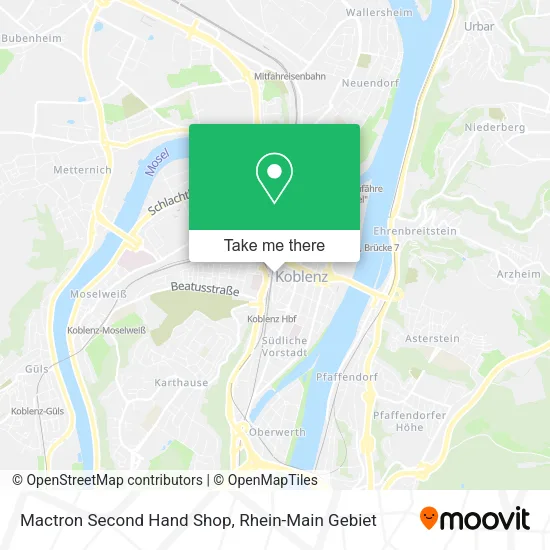 Карта Mactron Second Hand Shop