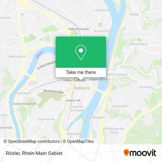 Карта Rösler