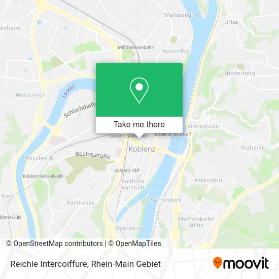 Карта Reichle Intercoiffure