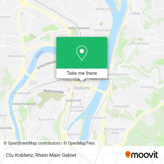 Карта Ctu Koblenz