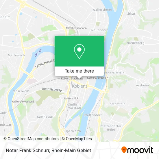 Карта Notar Frank Schnurr