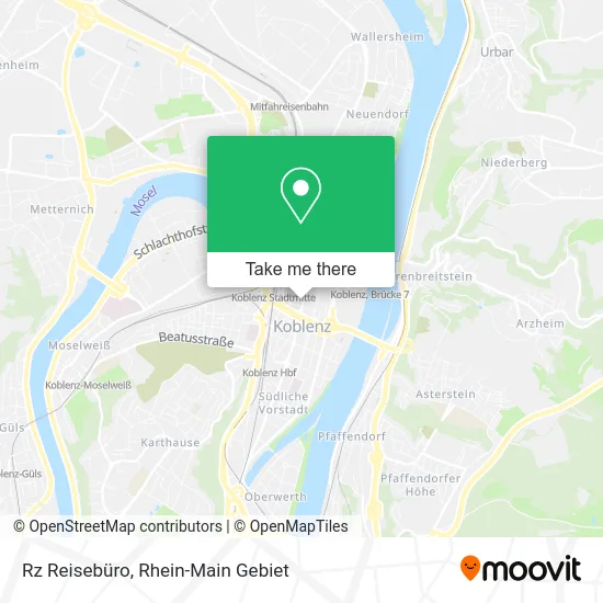 Карта Rz Reisebüro