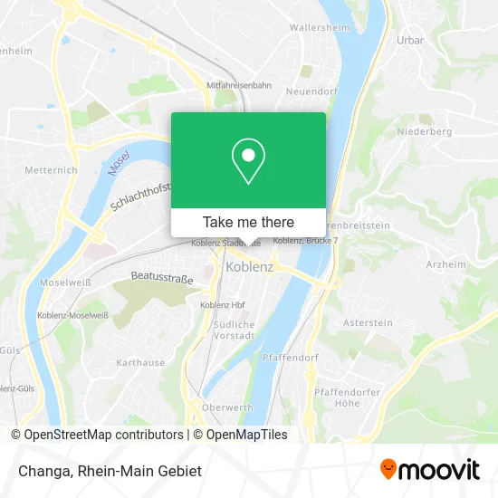 Карта Changa