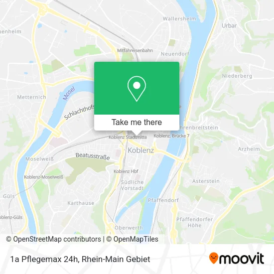 Карта 1a Pflegemax 24h