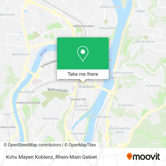 Карта Kvhs Mayen Koblenz