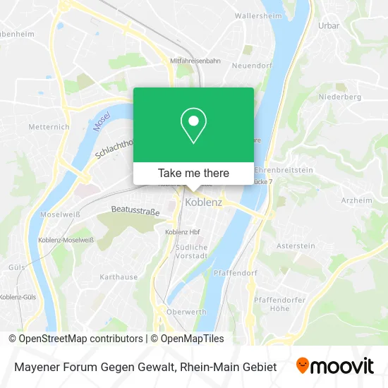 Карта Mayener Forum Gegen Gewalt