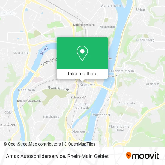 Карта Amax Autoschilderservice