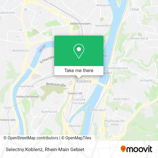 Карта Selectny.Koblenz