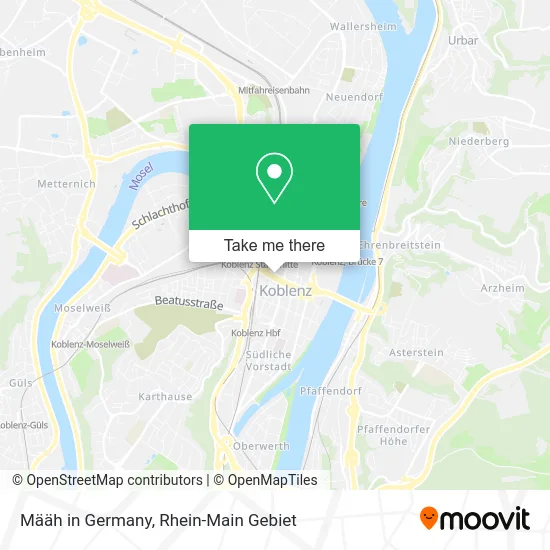 Карта Määh in Germany