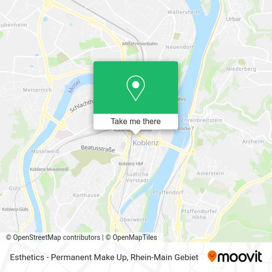 Карта Esthetics - Permanent Make Up