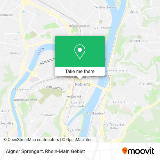 Карта Aigner Sprengart