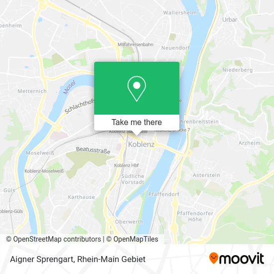 Карта Aigner Sprengart