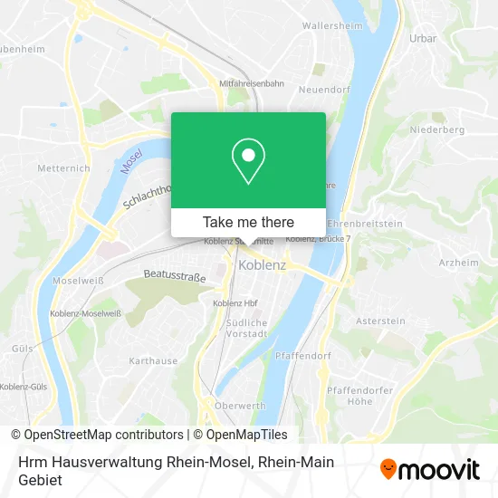 Карта Hrm Hausverwaltung Rhein-Mosel