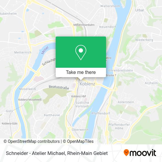 Карта Schneider - Atelier Michael