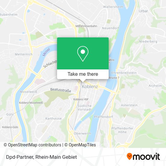 Карта Dpd-Partner