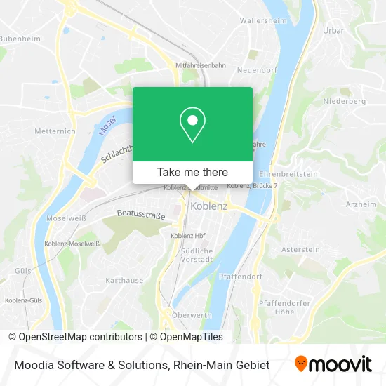 Карта Moodia Software & Solutions