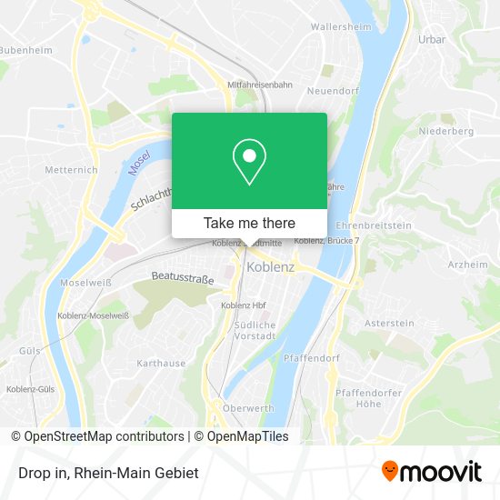 Карта Drop in