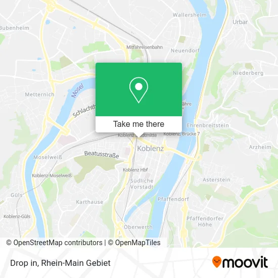 Карта Drop in