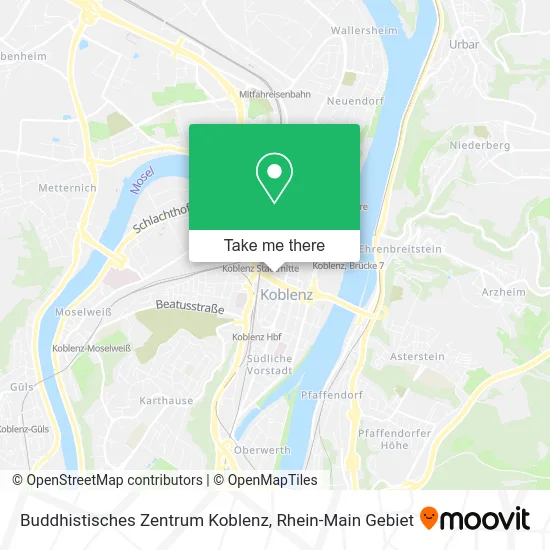 Карта Buddhistisches Zentrum Koblenz