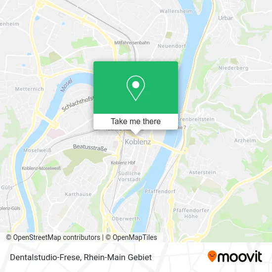 Карта Dentalstudio-Frese