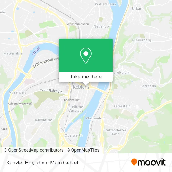 Карта Kanzlei Hbr
