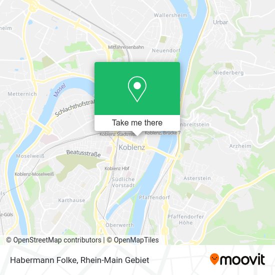 Карта Habermann Folke