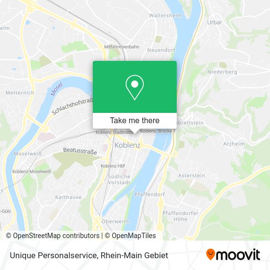 Карта Unique Personalservice