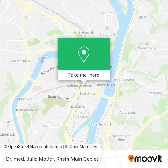 Dr. med. Julia Mattar map