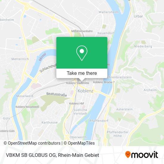 VBKM SB GLOBUS OG map